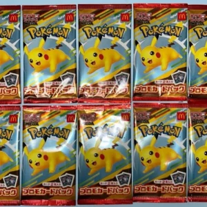 10 Stück Pikachu und zufällige Karten McDonalds Promo 020/M-P Japanisch Pokemon Karte