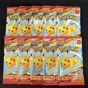 10x Pack Lot 2025 Pokemon McDonalds Promo Pikachu 020/M-P US-Verkäufer