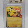2025 Pokemon Japanese McDonald's Pikachu Promo 020/M-P BGS PRISTINE 10