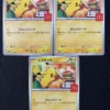 2025 Pokemon Japanese Me McDonalds Pikachu Promo #020/M-P Lot3
