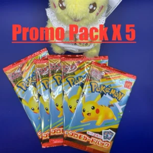 2025 Pokemon McDonald's Promo 5er Pack Pikachu 020/M-P Japanese US Seller SOFORTVERSAND