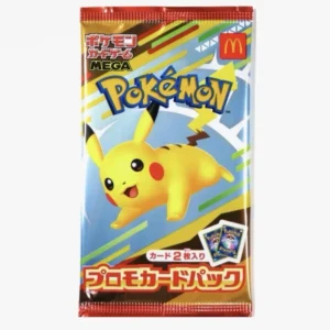 2x SEALED 2025 McDonald’s Japanese Pokémon Promo Pack Pikachu 020/M-P