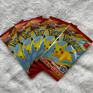 5 Pokemon Booster Japanisch Sealed - McDonald’s Promo 2025 Pikachu 020/M-P