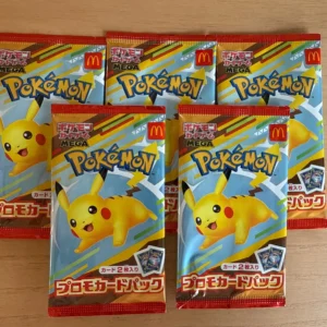 5x Pokemon Karten McDonalds Promo Packs - Pikachu 020/M-P und zufällige Karte