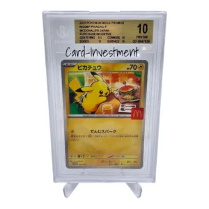 BGS 10 Pristine Pokemon Pikachu Promo McDonald's 020/M-P