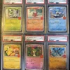 PSA 10 Complete Set Of 6 Pikachu 020/M-P McDonald's Promo Pokemon Card Japanese