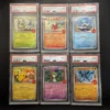PSA 10 Complete Set Of 6 SEQ Pikachu 020/M-P McDonald's Promo Pokemon Card JPN