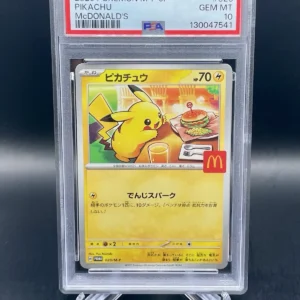 PSA 10 Pikachu 020/M-P Japanese (2025) McDonald's Promo Pokemon -US SELLER -MINT