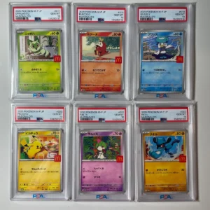 PSA 10 Sequential Set 6 Pikachu 020/M-P McDonald's Promo Pokemon Card Japanese