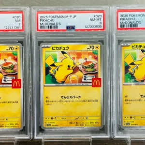 PSA 7 8 9 Pikachu 020/M-P McDonalds Promo 2025 Pokemon Karte Japanese