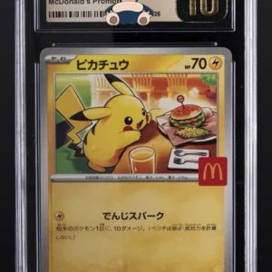 Pikachu - 020:M-P 020:M-P M-P Promo Card (Japanese) Gem CGC 10 Pristine