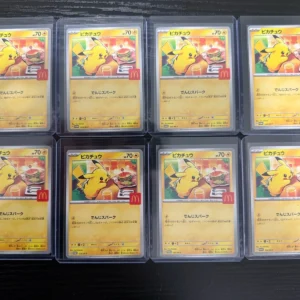 Pikachu 020/M-P McDonalds Promo 2025 Pokemon Karte Japanisch Set 8 US VERSAND