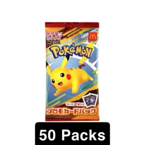 Pikachu PROMO 020/M-P McDonald's Promo Japanese Pokemon Card 50 Pack