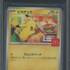 Pokémon Black Label 2025 Pikachu McDonalds Kauf JPN Promo 020/M-P BGS 10