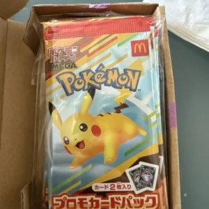 Pokemon Karte McDonalds Promo 10er Pack Pikachu 020/M-P und zufällige Karte Japanisch