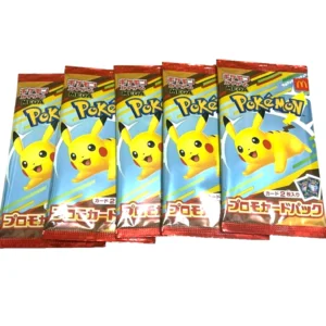 Pokemon Karte McDonalds Promo 2025 Pikachu 020/M-P 5 Pack Japanisch Sealed Limite