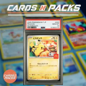 Pokemon Karte Pikachu Promo Mcdonald's 020/M-P 2025 Japanisch PSA 10