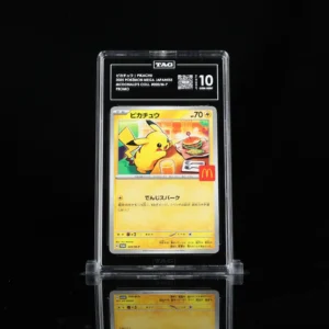 Tag 10 Gem Mint Pokemon Pikachu 020/M-P McDonalds Promo 2025 Japanese